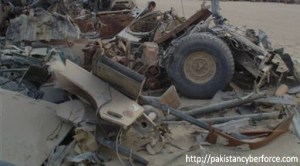 Remains of American-NATO vehicles destroyed in IED attacks in Afghanistan